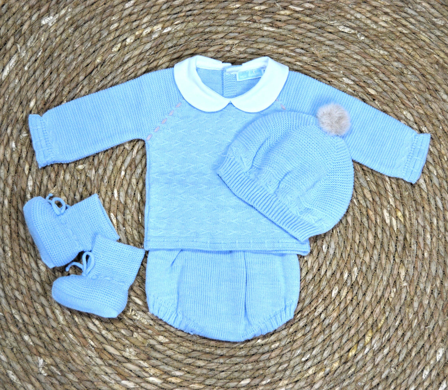 Conjunto 4 piezas POMPOM