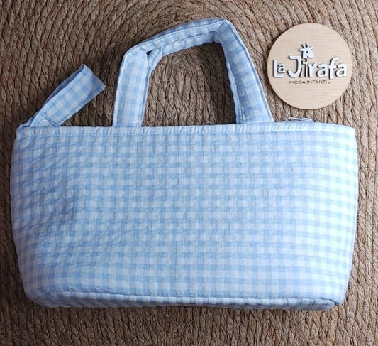 Bolso nido vichy Jirantex