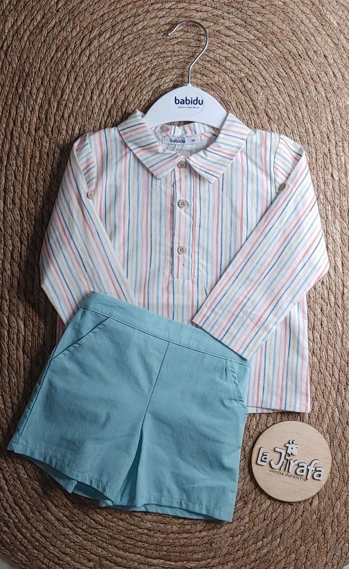 Conjunto corto camisa polo CERES