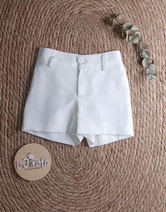 Pantalón lino BEIGE